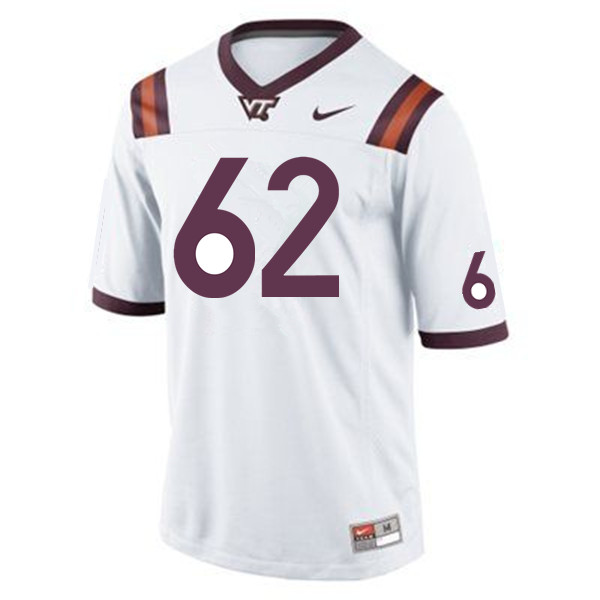 Men #62 D'Andre Plantin Virginia Tech Hokies College Football Jerseys Sale-Maroon